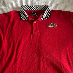 Vintage looking racing polo